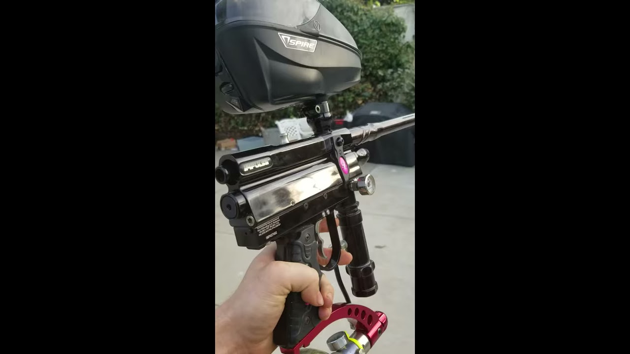 Shooting Video Of My Smart Parts Impulse Paintball Marker
