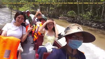 THĂM DI TÍCH LỊCH SỬ CHIẾN KHU RỪNG SÁC CẦN GIỜ