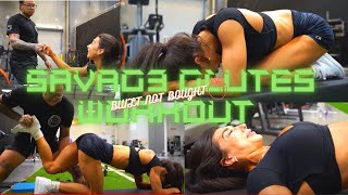 BUILT NOT BOUGHT GLUTES WORKOUT | ft. SAVAG3FITNESS