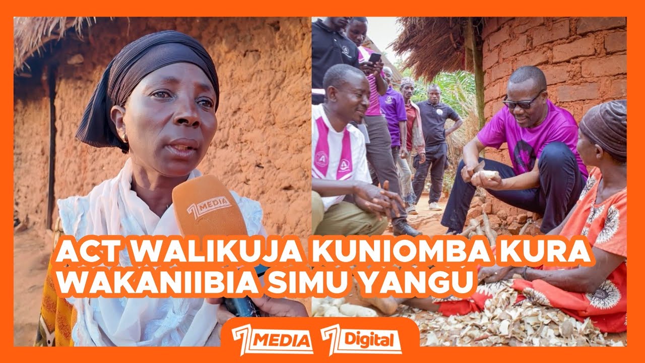 ACT WALIKUJA KUNIOMBA KURA WAKANIIBIA SIMU YANGU