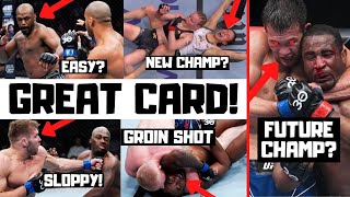 UFC 285 Event Recap Jones vs Gane Full Card Reaction & Breakdown