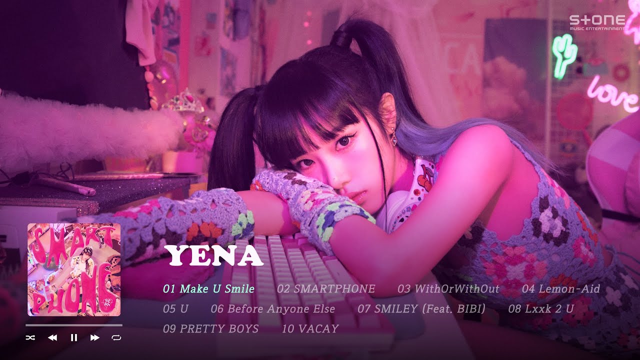 ⁣𝐏𝐥𝐚𝐲𝐥𝐢𝐬𝐭 📱 'SMARTPHONE'으로 돌아온 행복전도사 YENA｜Stone Music PLAYLIST