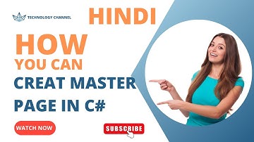 How to Create Master Page in asp.net Create a Master Page in asp.net