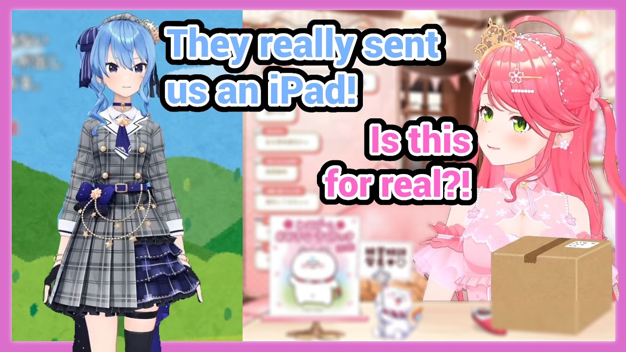 Hololive Dreams Team Really Sent iPads to Miko and Suisei and Other Goods!!!
