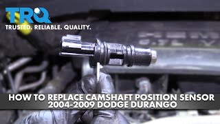 How to Replace Camshaft Position Sensor 20042009 Dodge Durango