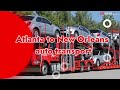 Atlanta to new orleans auto transport  rapid auto shipping  18332334447