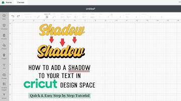 How To Create A Shadow To A Font In Cricut Design Space using the Offset and Slice Tool.