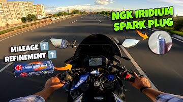 R15 Performance Upgrade 😎 Iridium Spark Plug 🔥 Zeno Project 😁 r15 motovlog ❤️