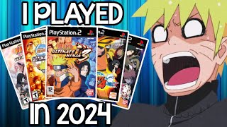 I Played EVERY Naruto Ultimate Ninja Game (PS2) IN 2024