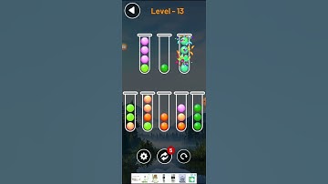 Ball sorting puzzle 2023 # easy level 13.