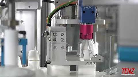 TENZ Full auto roll on deodorant filling and capping machine
