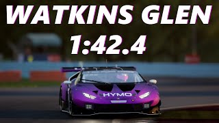 Watkins Glen Hotlap + SETUP | 1:42.4 | Lamborghini Huracan GT3 | Assetto Corsa Competizione v1.8.21