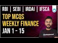 Top Finance MCQs | 1st -15th Jan | RBI Grade B 2026 | SEBI Grade A 2025