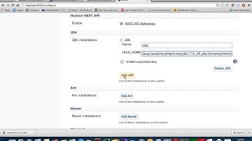 Hudson Install and Setup Maven Build