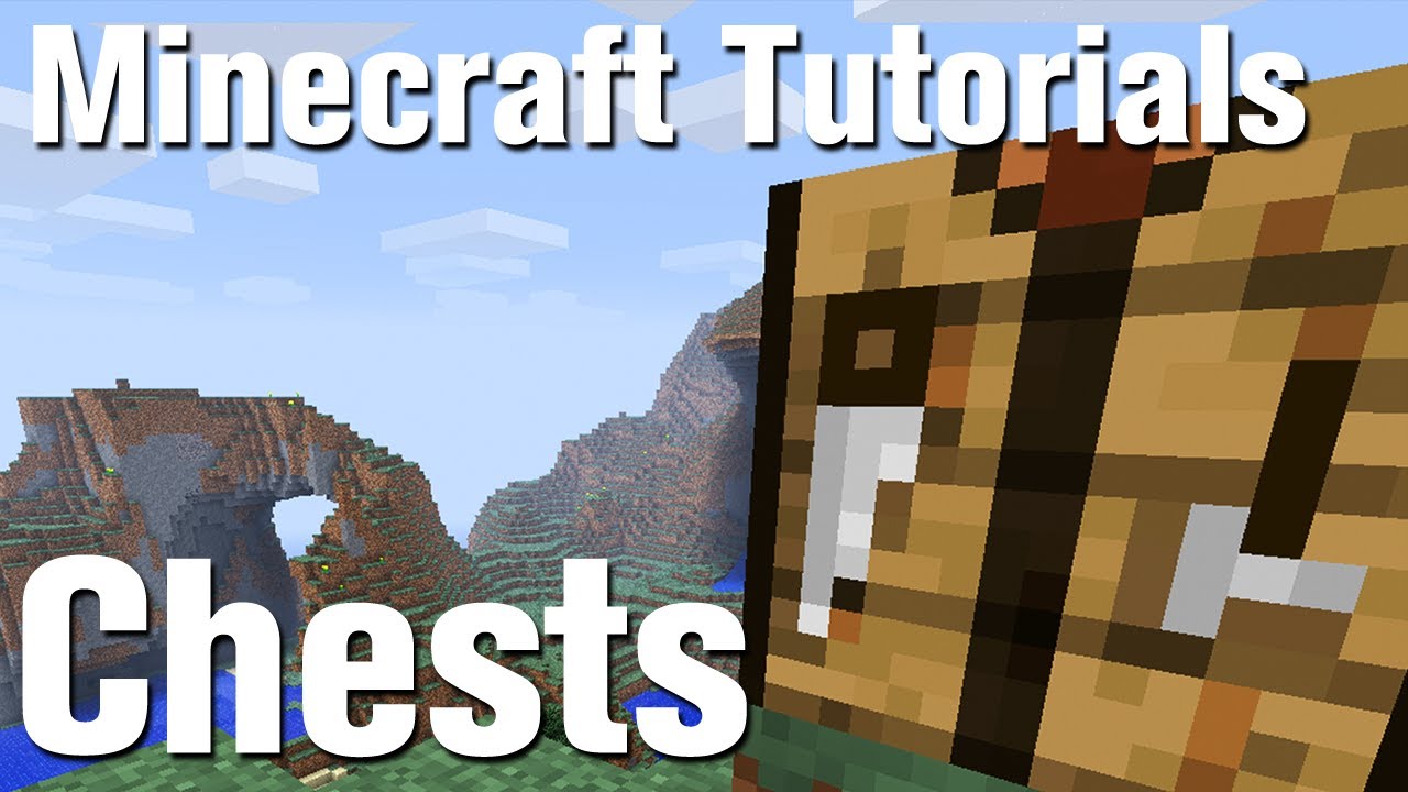 Minecraft Tutorial: How to Make a chest in Minecraft - YouTube