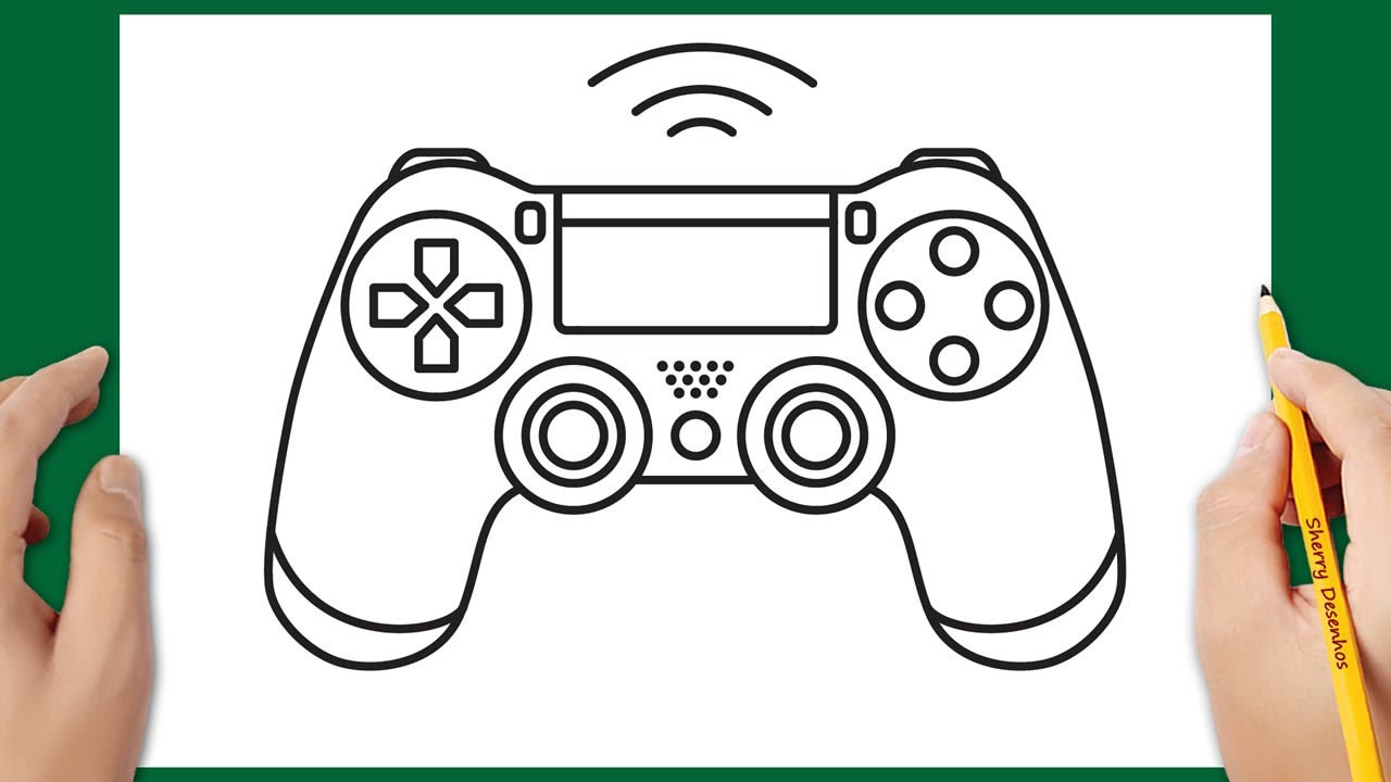 Como desenhar um gamepad - YouTube