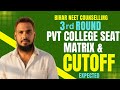 🔥 Bihar NEET 2025 Round 3 Counselling: Private College Seat Matrix &amp; Expected Cutoff