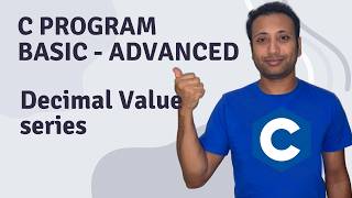 C Program English Tutorial 78 : Series - Decimal Value Series