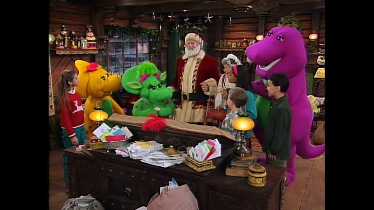 Barney Home Video: Barney's Night Before Christmas (1999) - YouTube