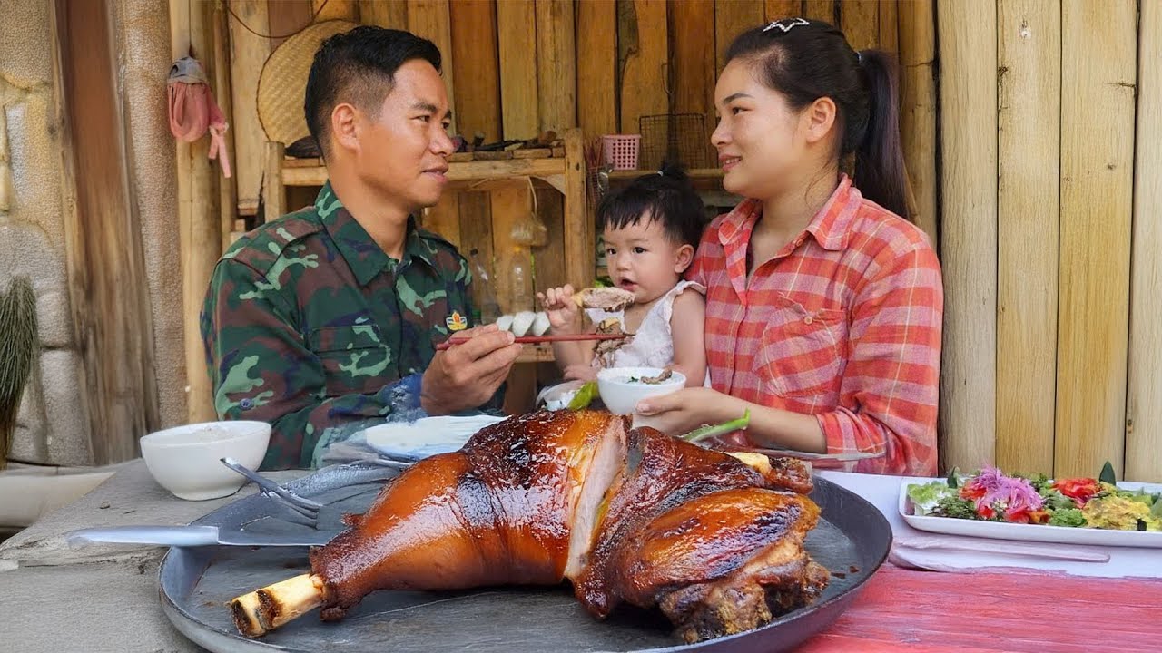 How to Cook Grilled Chicken, Grilled Pork for Family | Ly Tieu  Ha