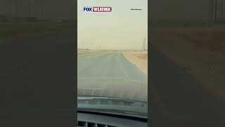 Gusty Winds Blow Tumbleweeds In Texas As The Region Is Slammed By A Dust Storm