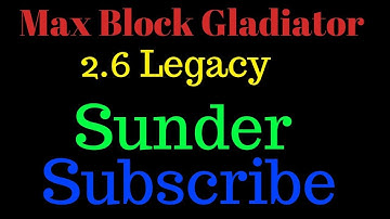 [2.6 Subscribe for more Max Block Gladiator!] Demonstrating Survivability!!