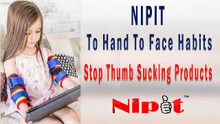 Nipit To Hand To Face Habits - Reduce Spread Of Germs. Designed For Kids Ages 2-7.