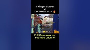 4 Finger Screen vs controller user    1v1 5 #codm