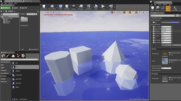 Low Poly Water Shader Preview