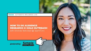 Full How to do audience research & cold outreach ft. Amanda Natividad of SparkToro Guide