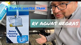 Asi Mickey limpia TANQUE de AGUAS NEGRASGRISES RV blackTANK