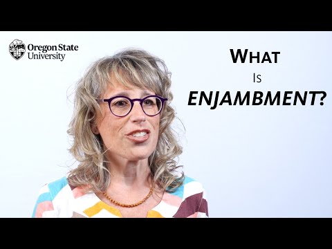 "What is Enjambment?": A Literary Guide for English Students and Teachers