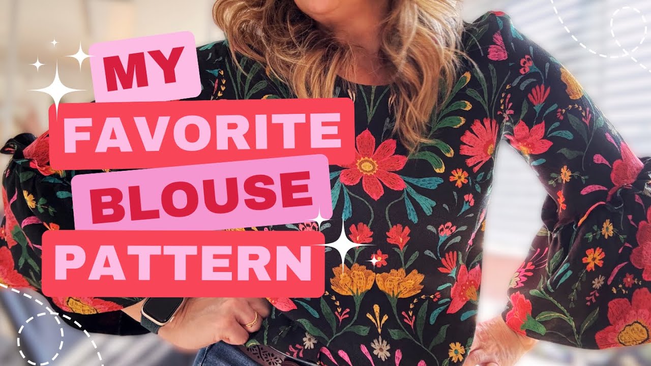 Why I Sew This Blouse Over and Over! Style Arc Effie Top Pattern Review