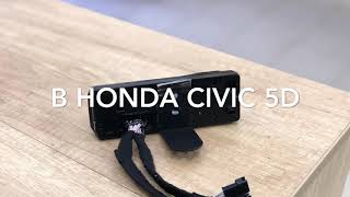 Магнитола Sony DSX-A55BTE в Honda Civic 5d