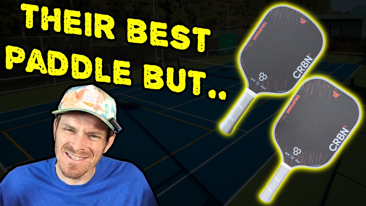 CRBN2/CRBN4 Trufoam Barrage Pickleball Paddle Review: Their Best