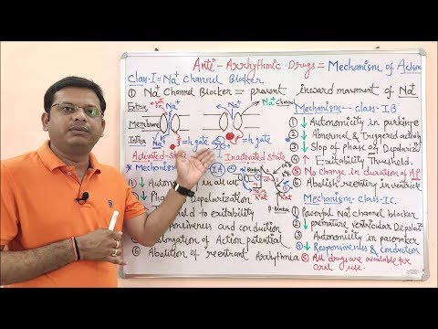 Video: Puas yog lignocaine yog sodium channel blocker?