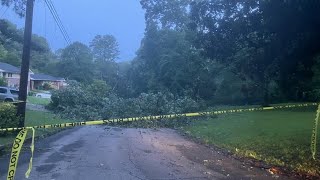 Storms cause damage, power outages in DeKalb County