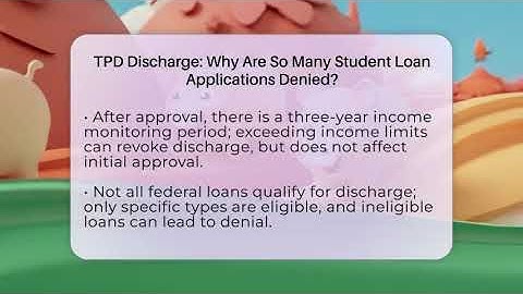 TPD Discharge: Why Are So Many Student Loan Applications Denied? - The Student Loan Pros