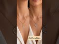 Gold Hammered Moon Necklace Crescent Pendant Dainty Minimalist Celestial Jewelry Gift #moonjewelry