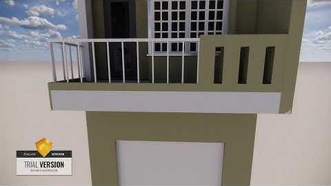 Phối cảnh ngôi nhà bằng revit ( video 1)