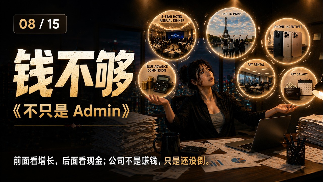 8. 钱不够 (Not Enough Cash) [不只是 Admin]