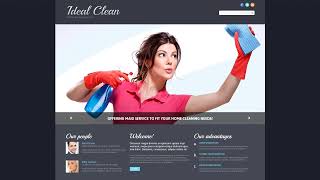 Cleaning Responsive Joomla Template - 51763