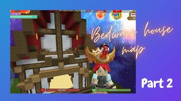 Bedwars map house  #2 （building process）~Blockman Go v.1.26.2 [skyblock]
