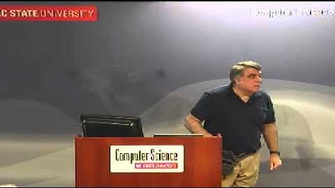 Christos Faloutsos: NC State Computer Science "Taming the Data" talk