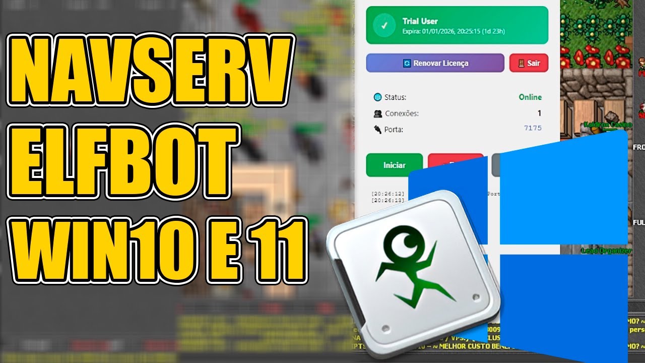 NavServ ElfBot para todos os Windows - 7, 10 e 11 - YouTube