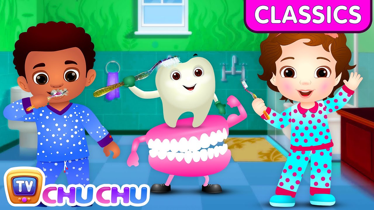ChuChu TV Classics - Brush Your Teeth Song | Good Habits Nursery Rhymes For Children | ChuChu TV