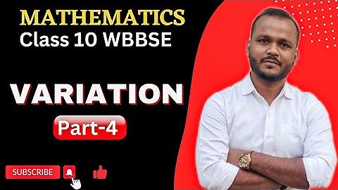 04.Variation| class 10 wbbse | chapter 13| Raghubir bhaiya | ganit prakash | mathematics
