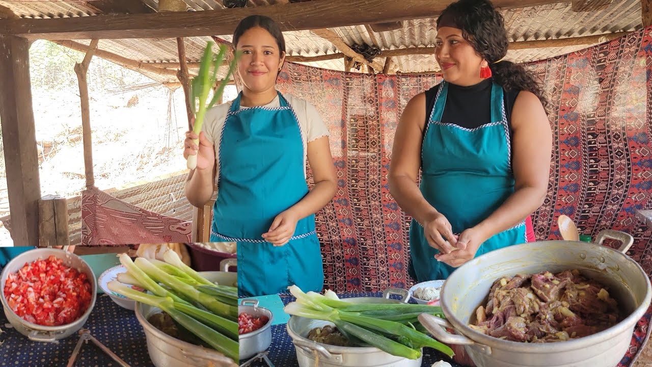 DANY PREPARA UN CHIMOL 😱 ROXY ASIENDO TORTITAS Y CARNITA 