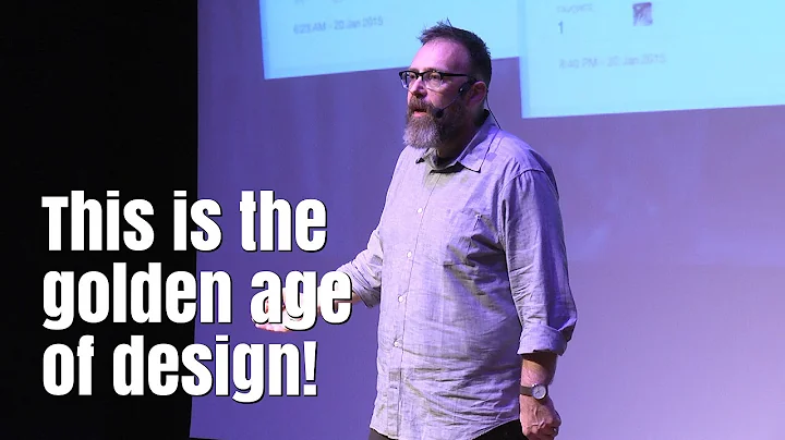 This is the golden age of design! and were screwed...