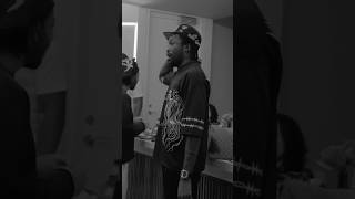 Meek Mill In The Studio With Zona Man Playing New Flame